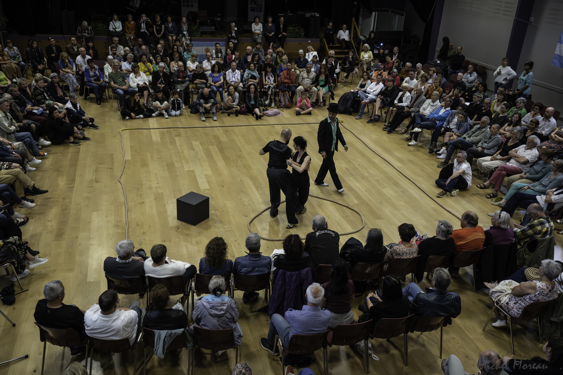 Michel MOREAU au 18ème Festival de Tango Saint Geniez d'Olt